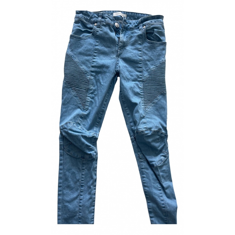 Light Blue Denim Jeans Pierre Balmain